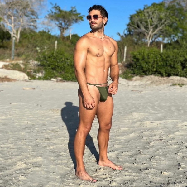 Mens String Bathing Suit