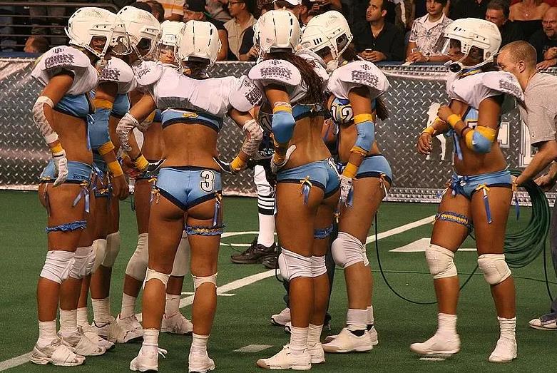 How Much Money Does Women's Bikini Football Player Make 2