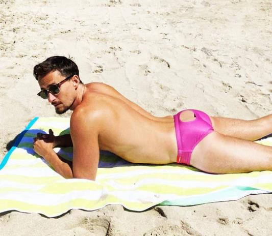 Style Pink Swimwear for Men 1