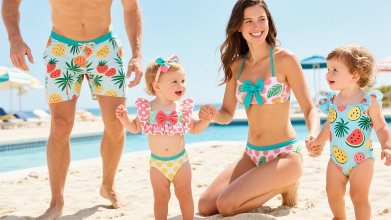 Trendy Girls Swimwear