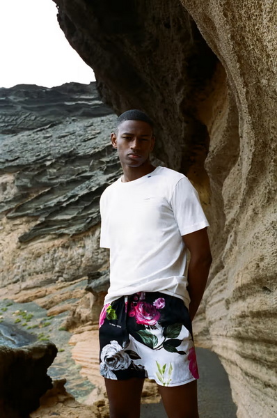 Off White Board Shorts