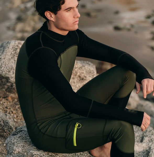 Long Sleeve Swimwear Men