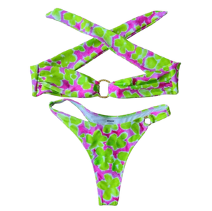 Flower Printed Bikini