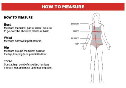 Speedo Female Racing Swimsuit Size Guide 2