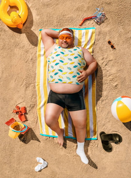 Big Guy Swim Trunks