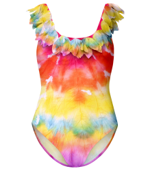 Bright Rainbow Design Swimsuit