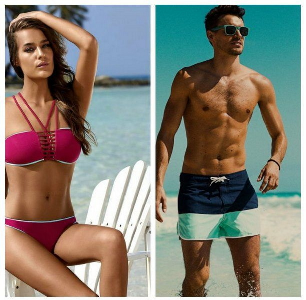 Bikini And Trunks Models