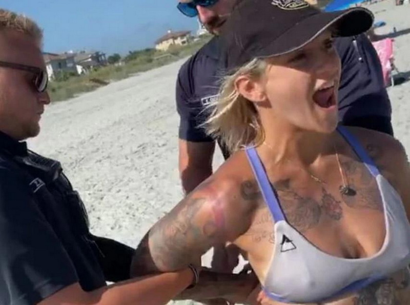 A Woman Was Fined 40 for Wearing A String Bikini 1