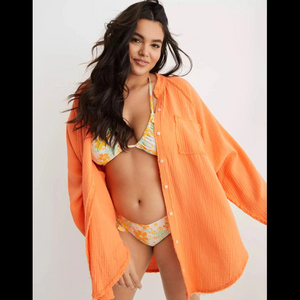Linen Swim Cover Up