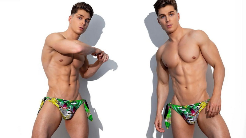 Hot Mesh Swim Trunks
