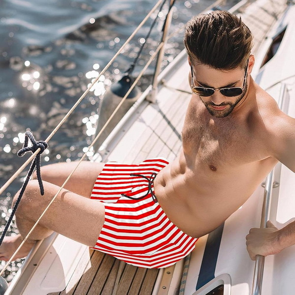 Long Men&rsquo;s Swim Shorts