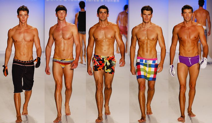 Styles of Male Swimwear
