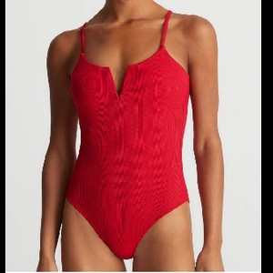 Fashion Swimwear Women Ruffles One Piece Swimsuit