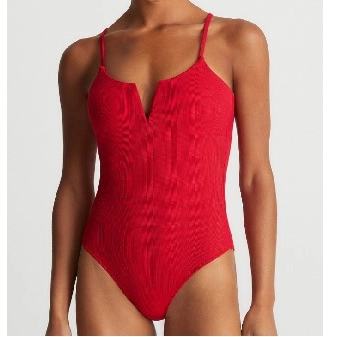 Fashion Swimwear Women Ruffles One Piece Swimsuit