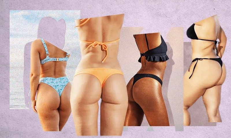 Women Wear Thong Bikinis