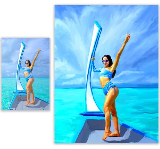 How To Paint A Bikini on A Woman