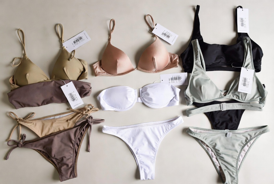 Lean Swimwear Collection Layout