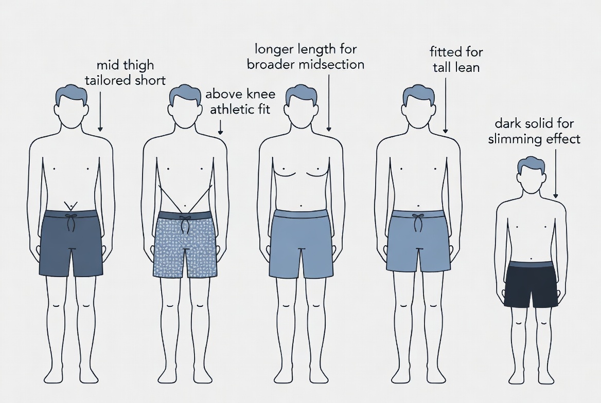 Swim Shorts For Different Body Shapes