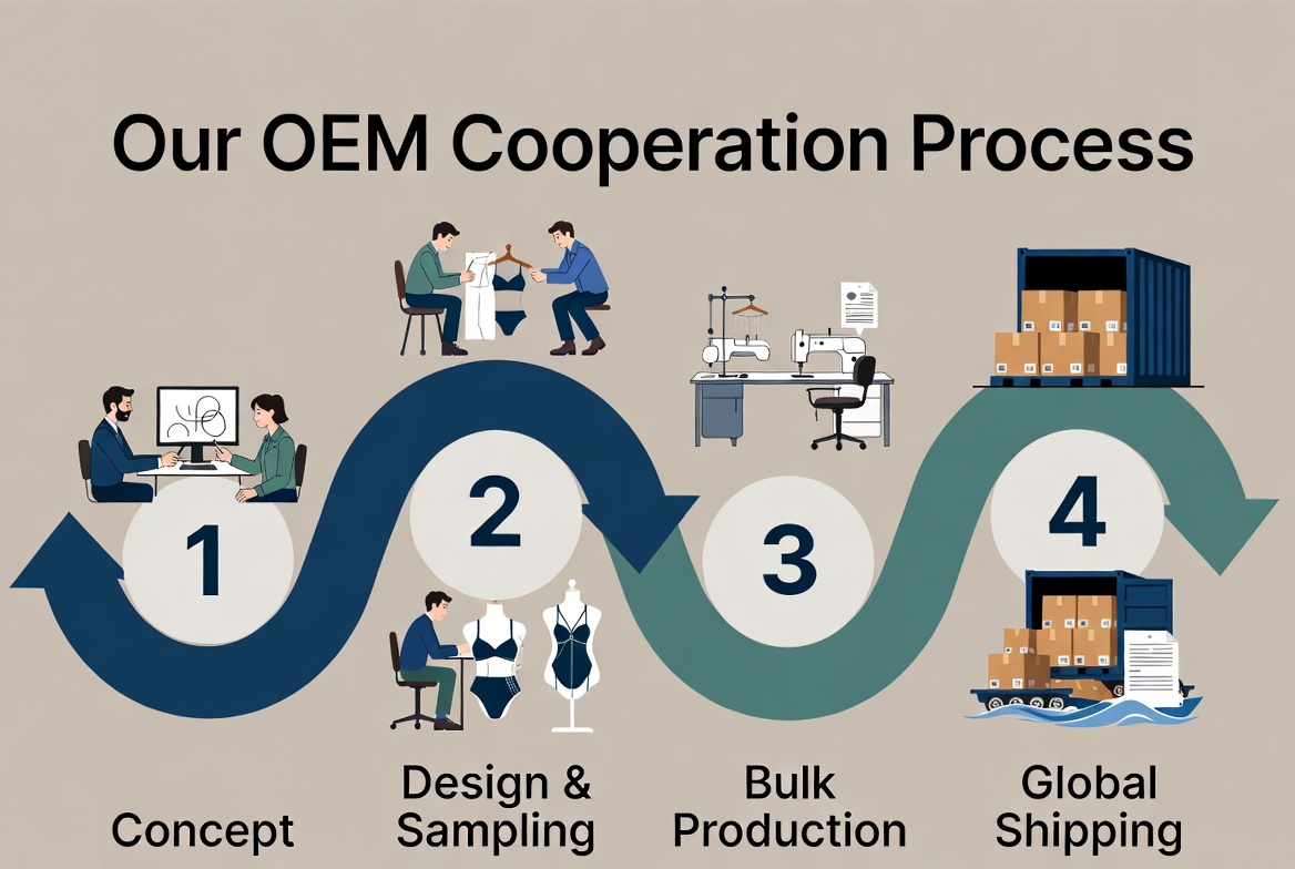 Swimwear OEM Collaboration Process