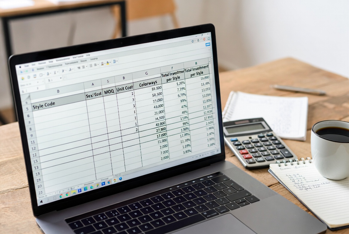 Swimwear Cost And MOQ Dashboard