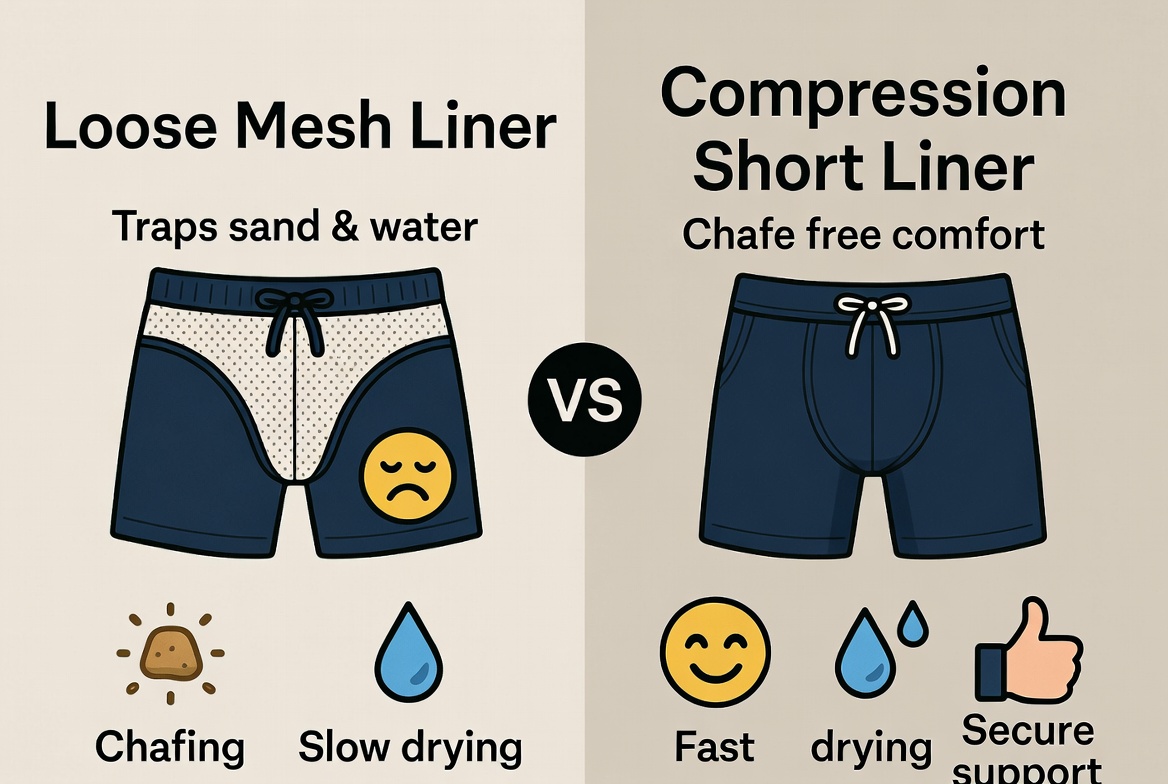 Traditional Mesh Vs Compression Liner