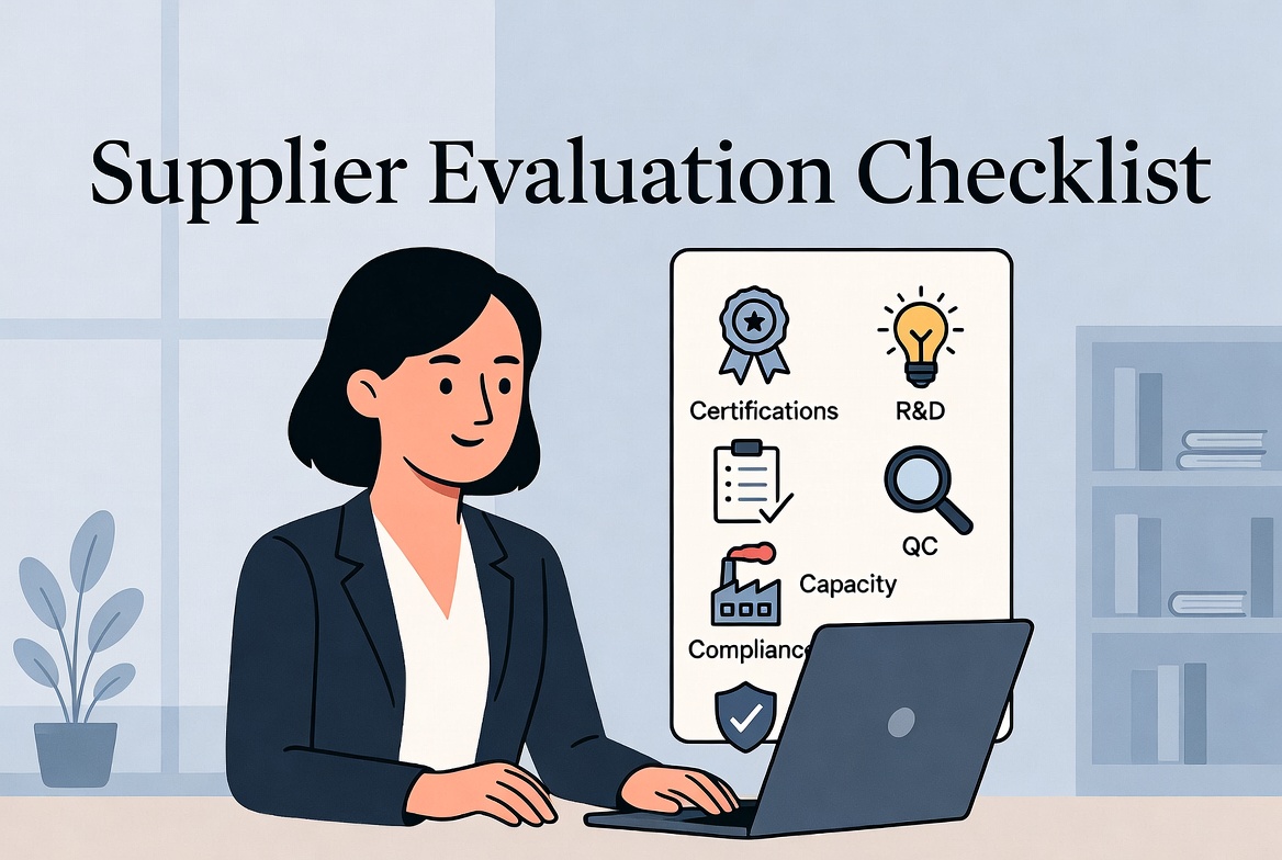 Swimwear Supplier Evaluation Checklist