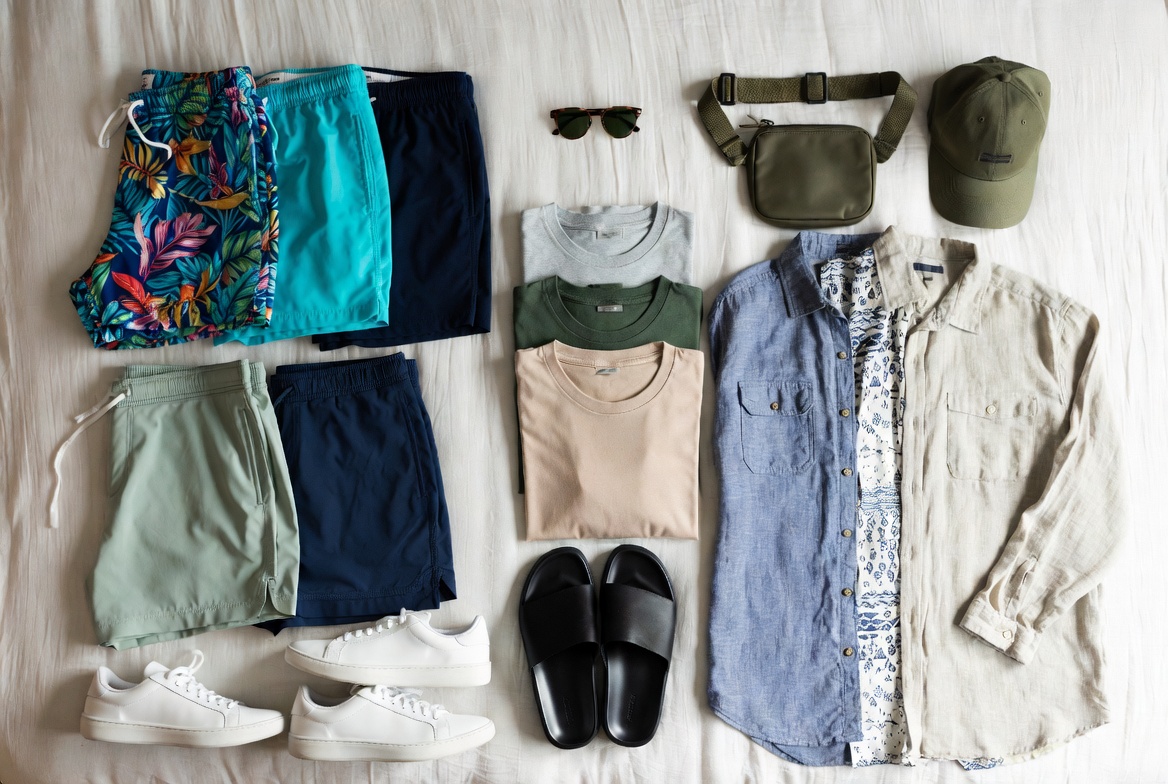 Mens Spring Break Capsule Wardrobe